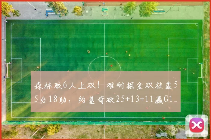 森林狼6人上双！难耐掘金双核轰55分18助，约基奇砍25+13+11赢G1_比赛_球员_爱德华兹
